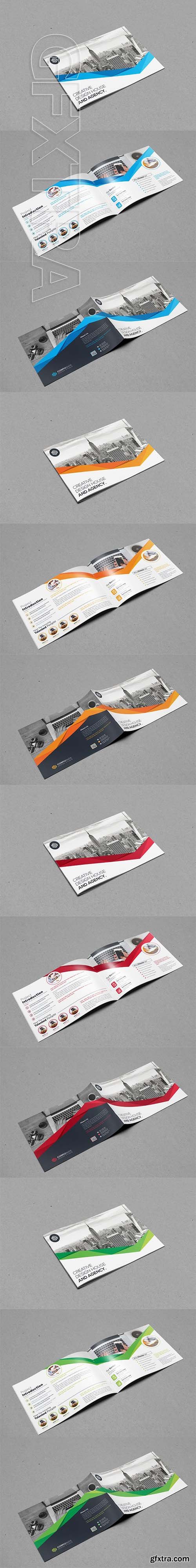 CreativeMarket - Landscape Bi-Fold Brochure 2051965