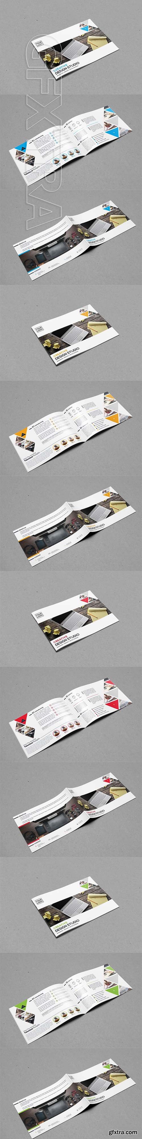 CreativeMarket - Landscape Bi-Fold Brochure 2051979