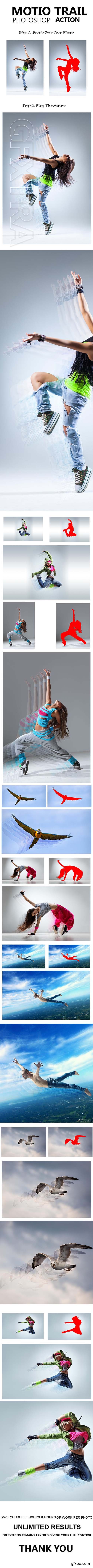 GraphicRiver - Motion Trail Photoshop Action 20939238