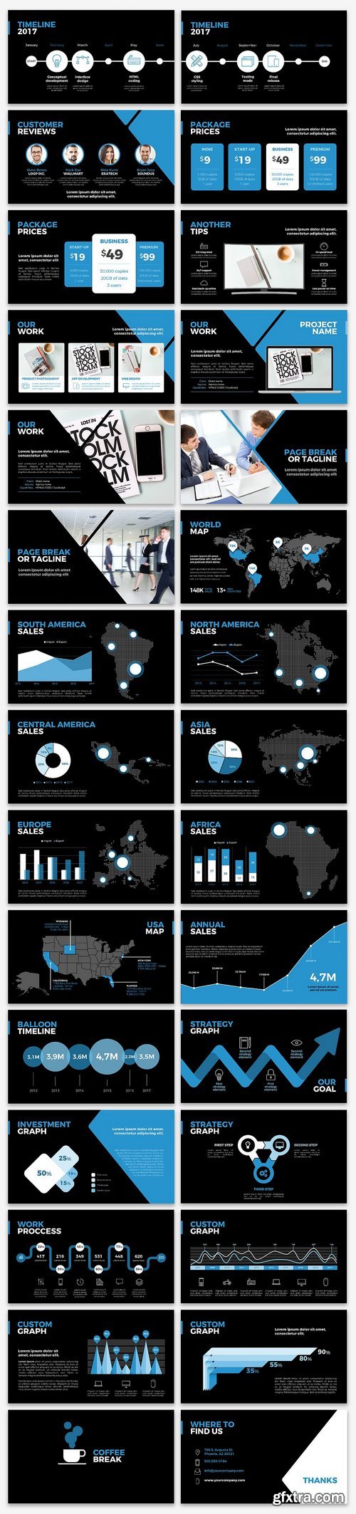 CM - MODULAR Powerpoint Template 1418869