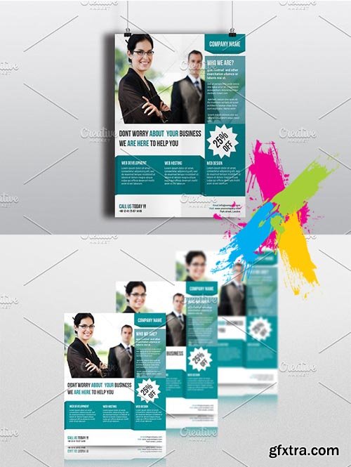 CreativeMarket - Business Flyer Template V612 1787174