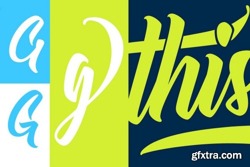 Atlantica Font Family - 3 Fonts