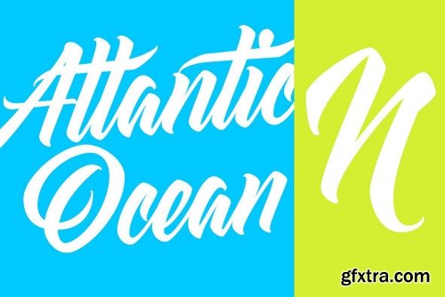 Atlantica Font Family - 3 Fonts