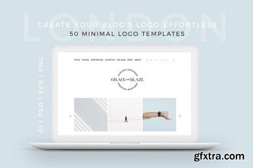 CreativeMarket London 50 Minimal Logo Templates 2025223