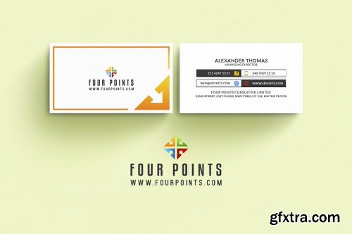 CreativeMarket Seamless Business Cards Creation Kit 2025417