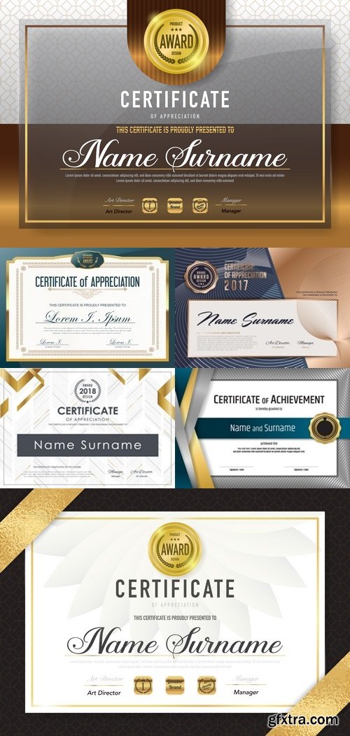 Vectors - Certificate Templates 56