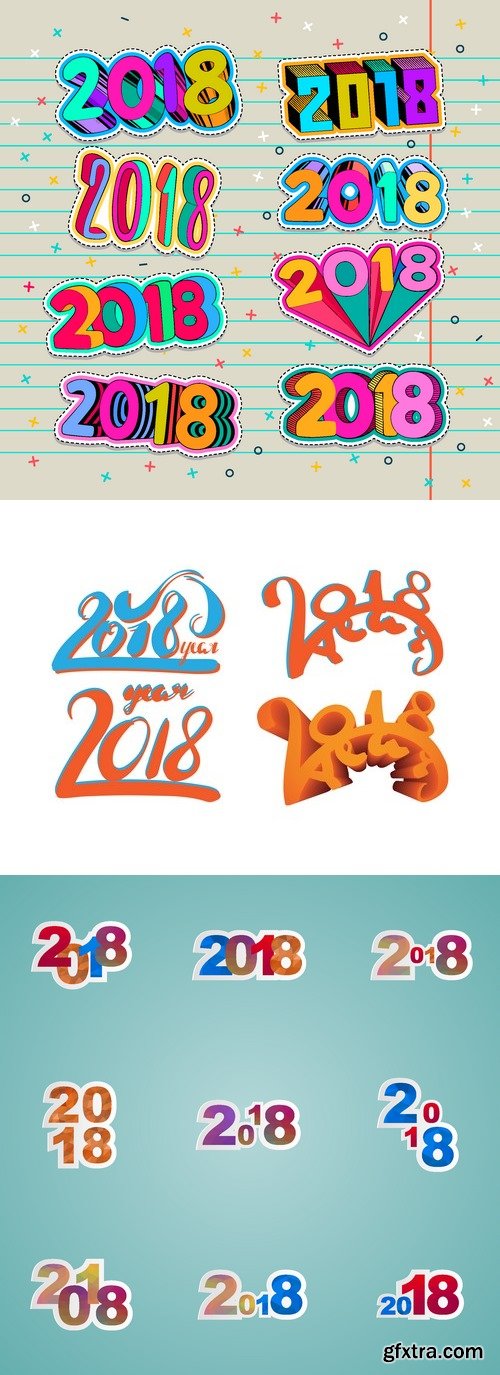 Vectors - Creative 2018 Symbols