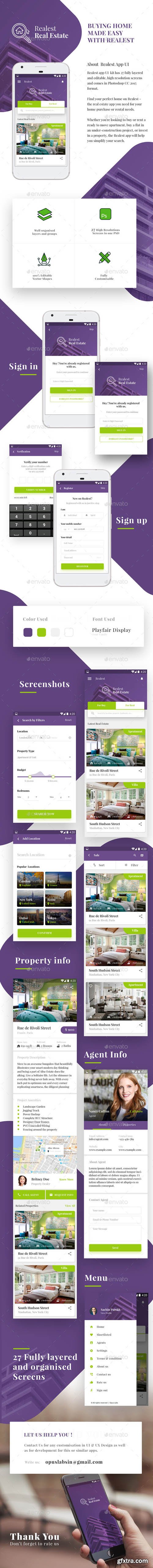 GR - Real Estate App Android & iOS UI | Realest 20910009
