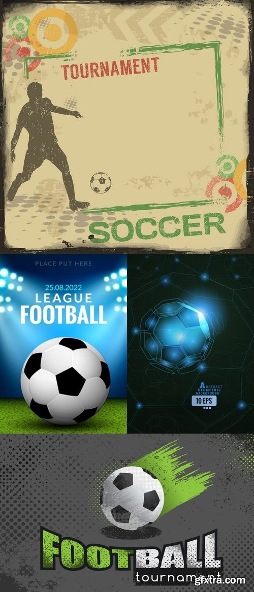 Vectors - Creative Football Backgrounds 29