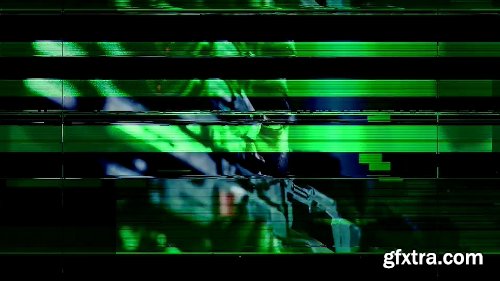 Videohive Glitch Transition 4K 20756178