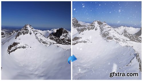 Videohive Snow Pack with Transitions 9580001