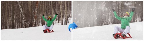 Videohive Snow Pack with Transitions 9580001