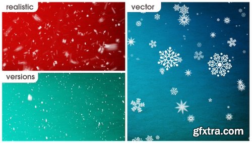 Videohive Snow Pack with Transitions 9580001