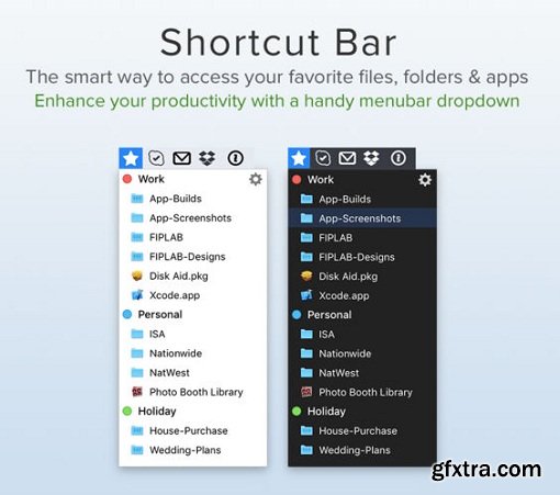 Shortcut Bar 2.2 (macOS)