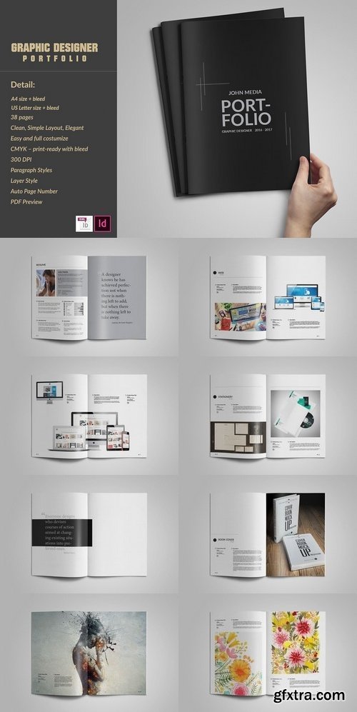 CM - Graphic Designer Portfolio Template 1390476