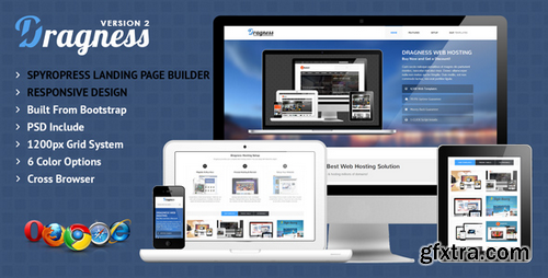 ThemeForest - Dragness v1.0.0 | WordPress Landing Page Theme 15102031