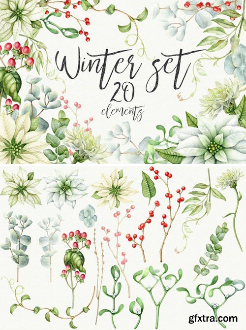 CM - Winter floral set 1975055