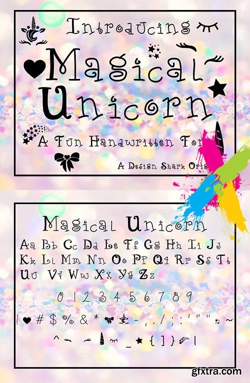 CreativeMarket - Magical Unicorn 2036619