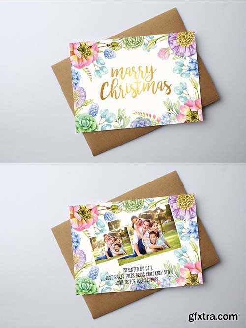 CreativeMarket - Christmas Card 2050039