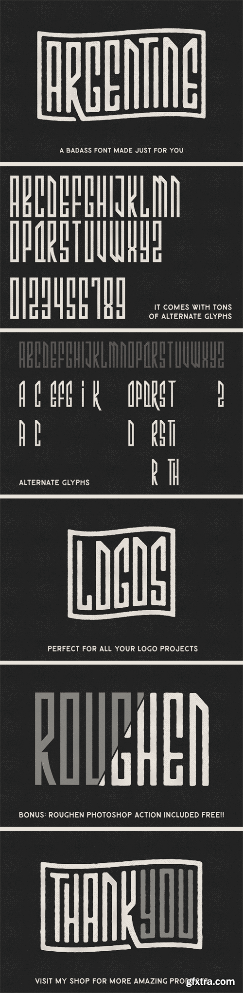 CM - ARGENTINE FONT 2040355