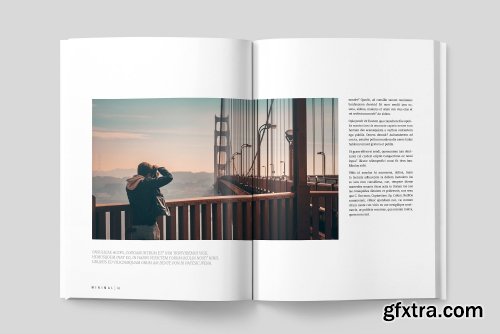 CreativeMarket MINIMAL MAGAZINE 2025418