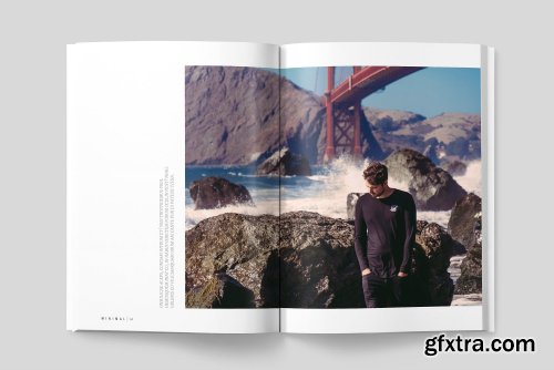 CreativeMarket MINIMAL MAGAZINE 2025418