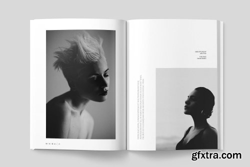 CreativeMarket MINIMAL MAGAZINE 2025418