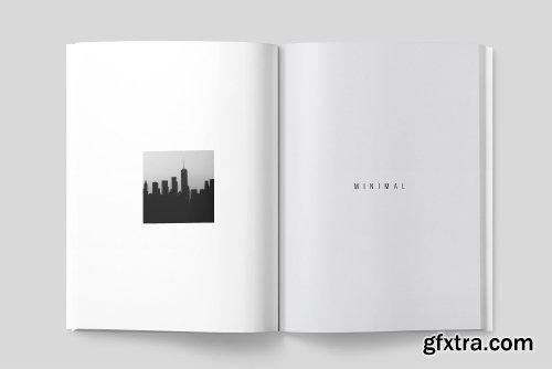 CreativeMarket MINIMAL MAGAZINE 2025418