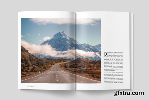 CreativeMarket MINIMAL MAGAZINE 2025418