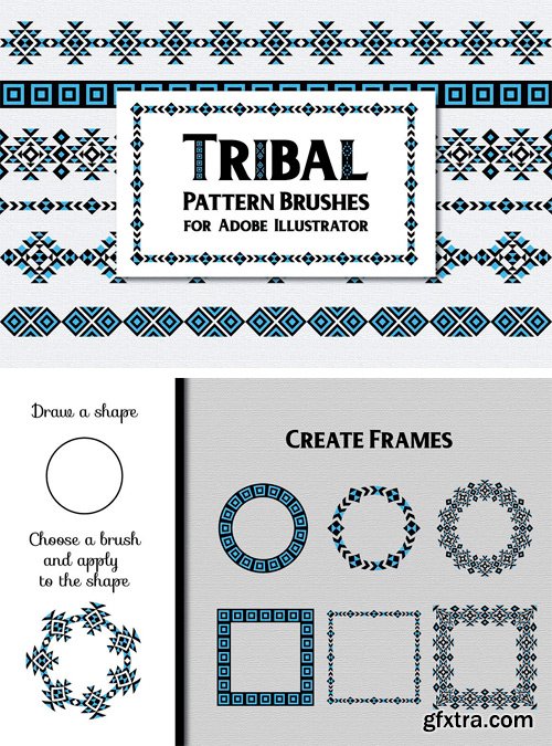 CM - Tribal Pattern Brushes 2010121