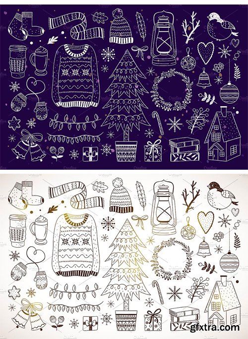 CM - Cozy Winter Illustrations + Patterns 2008536