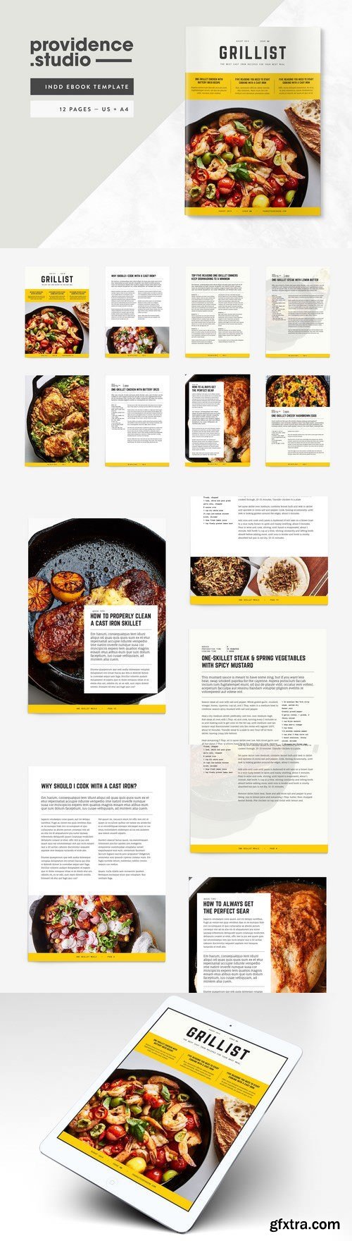 CM - GRILLIST Recipe Ebook Template 1437832