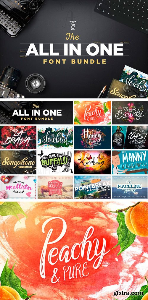 CM - The All In One Font Bundle 1865995