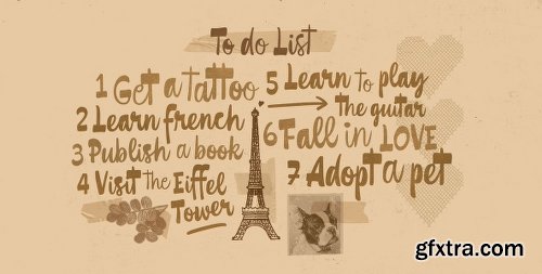 French Bulldog Font