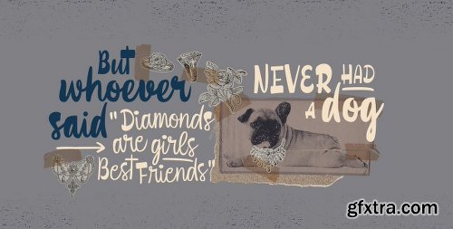 French Bulldog Font