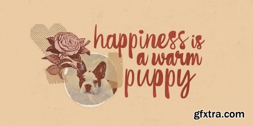 French Bulldog Font