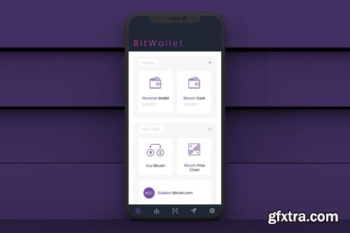 Bitcoin Wallet 1 Mobile Ui - T