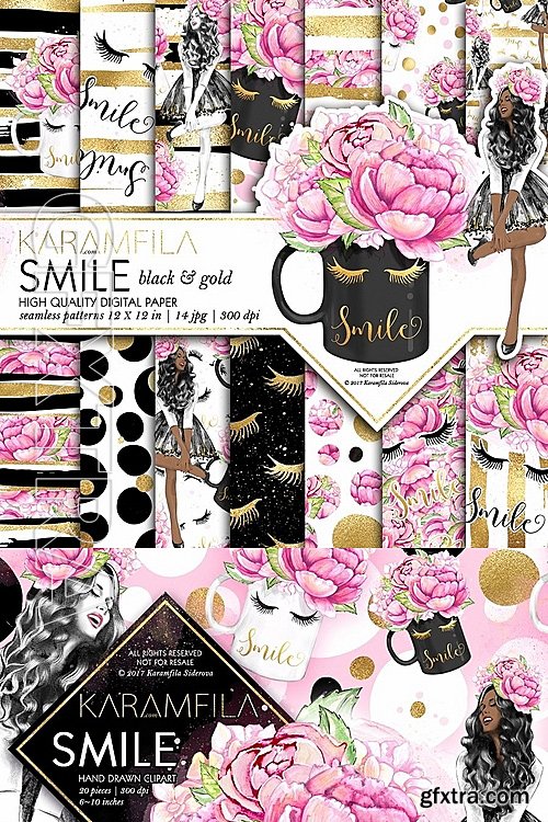 CM - Smile Gold Fashion Patterns 1416441