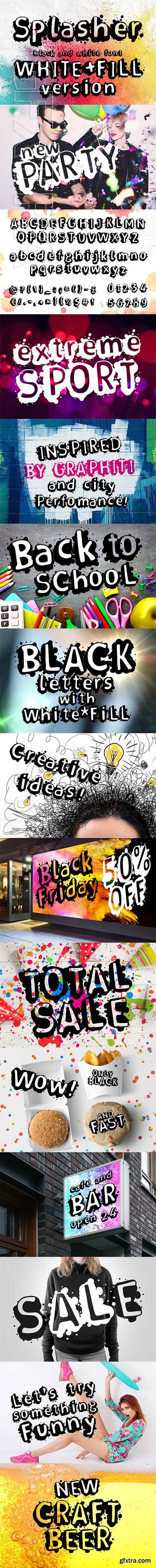 CreativeMarket - Splasher + WhiteFill version 2021973