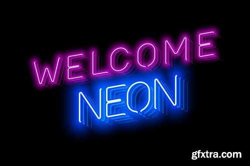 Neon Font 1870182