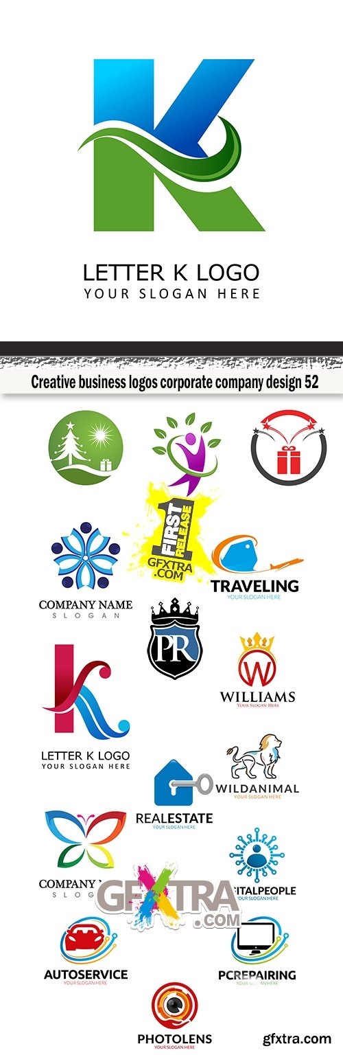 Creative business logos corporate company design 52