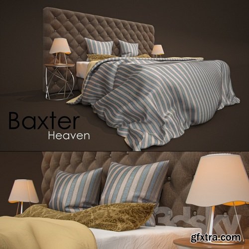 Baxter Heaven Bed 3d Model
