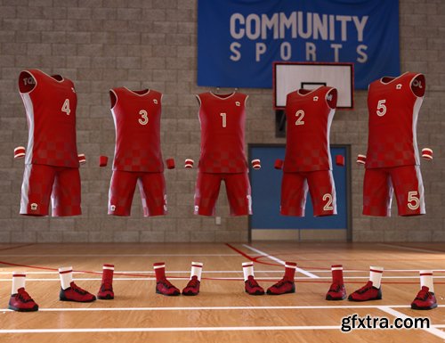 Basketball Kit for Genesis 8 Male(s)