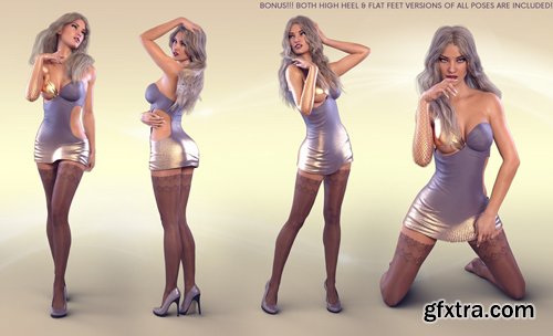 Z Forbidden Moments - Poses for the Genesis 3 Female(s)
