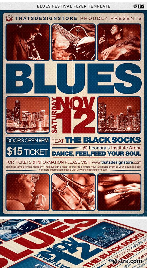 CM - Blues Festival Flyer Template V2 2021256