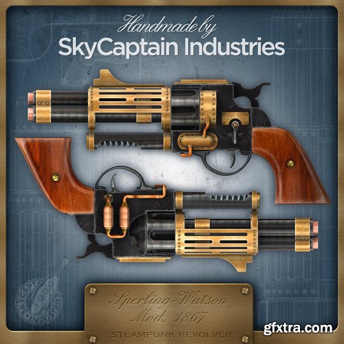 Sperling-Watson Mod. 1867 Steampunk Revolver