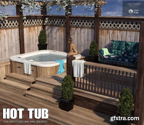 Hot Tub Daz Studio