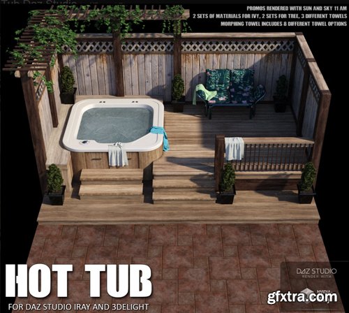 Hot Tub Daz Studio