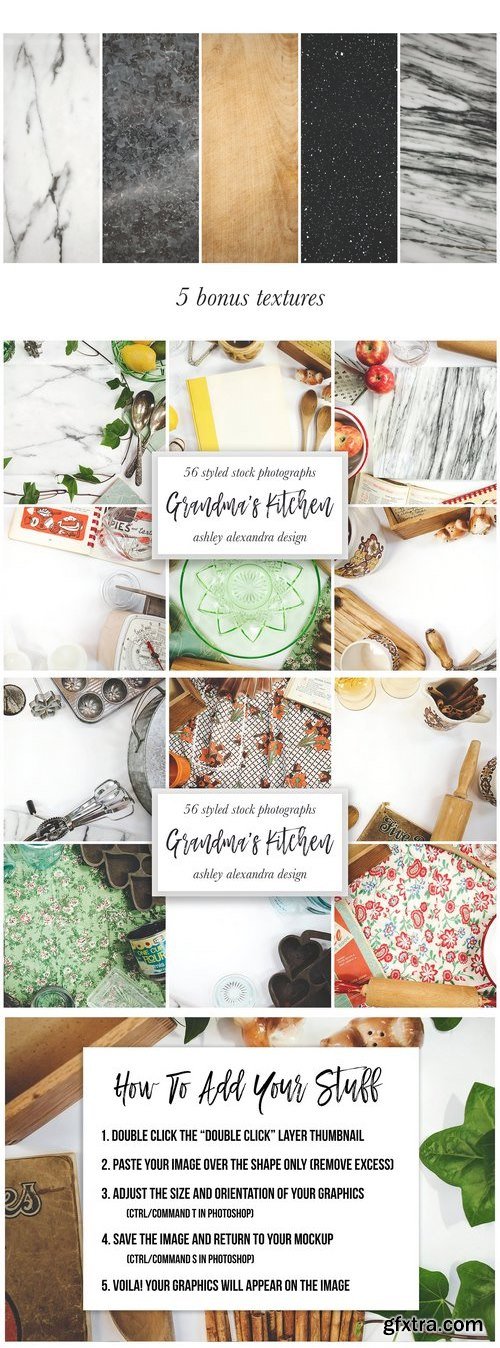 CM - Grandma's Kitchen Photography Bundle 1420243