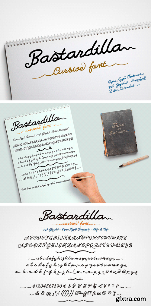 Bastardilla Font